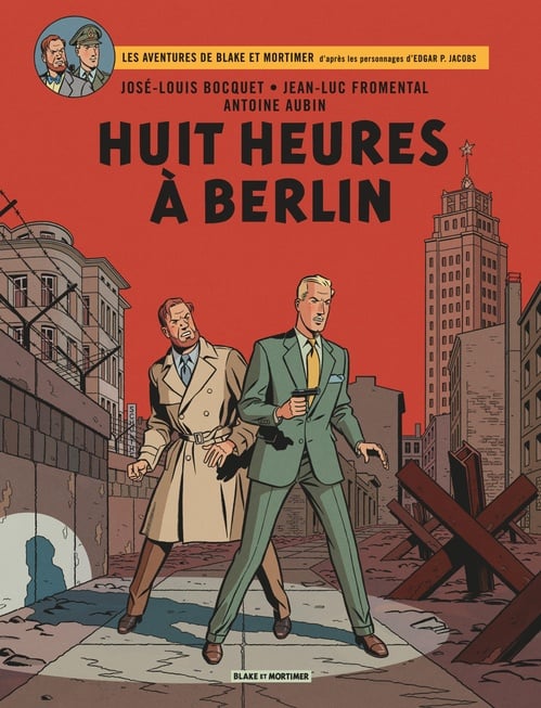 Blake & Mortimer - Tome 29 - Huit heures à Berlin - Cover