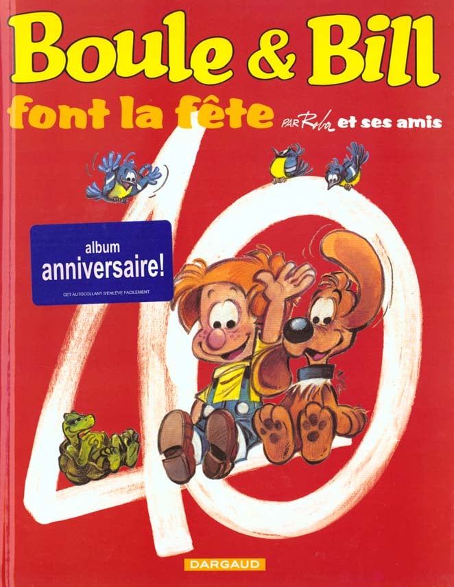 Boule et Bill font la fête - Cover