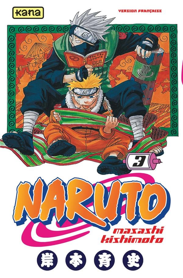 Naruto Tome 3 - Cover