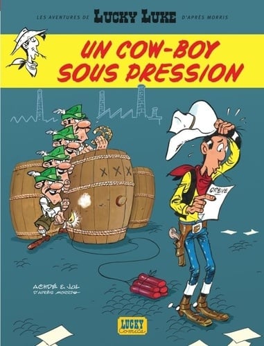 Les aventures de Lucky Luke d'après Morris Tome 11 : Un cow-boy sous pression - Cover