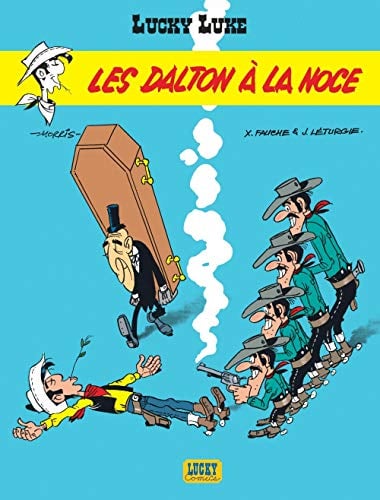 Les Dalton à la noce - Cover