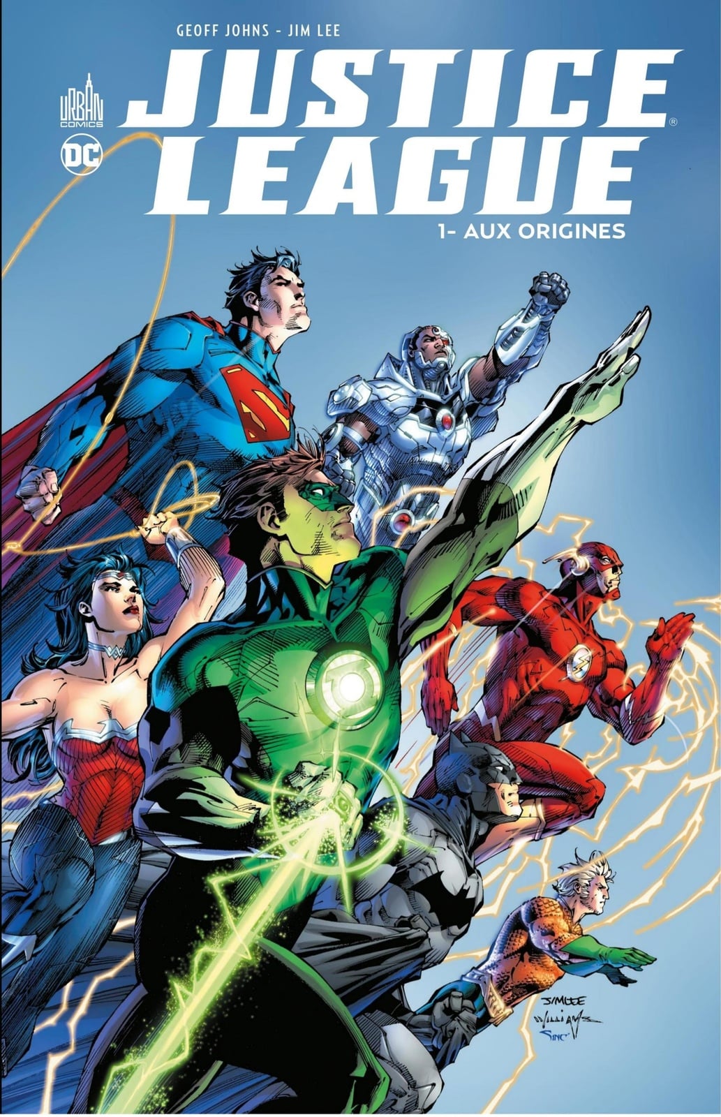 Justice League - Tome 1 - Aux origines - Cover