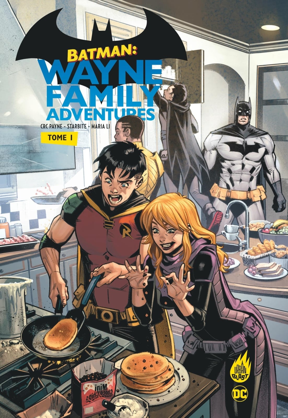 Batman : Wayne family adventures Tome 1 - Cover