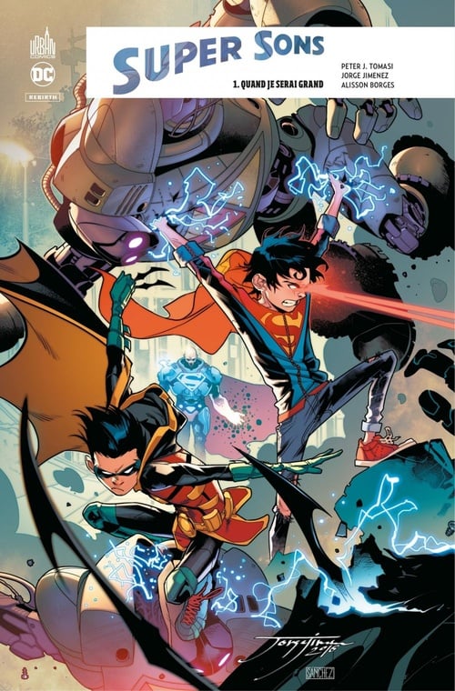 Super Sons - Tome 1 - Quand je serai grand - Cover