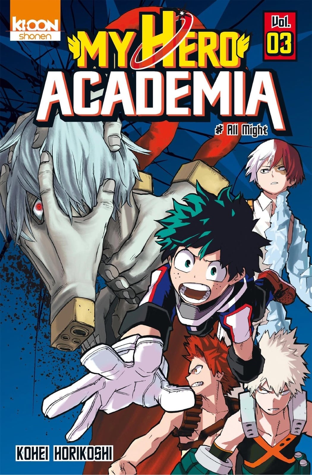 My Hero Academia T03 - Cover