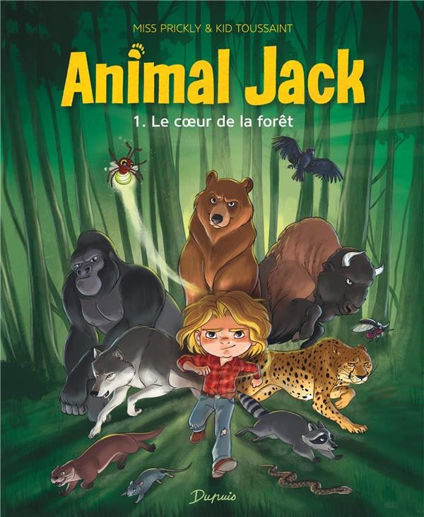 Animal Jack Tome 1 : le coeur de la forêt - Cover