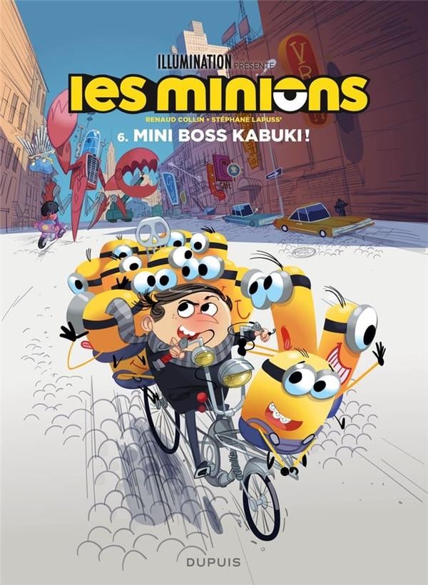 Les Minions Tome 6 : mini Boss Kabuki ! - Cover