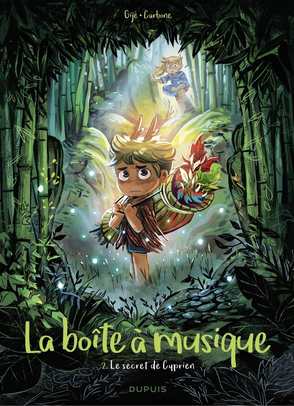 La boîte à musique - tome 2 - Le secret de Cyprien - Cover