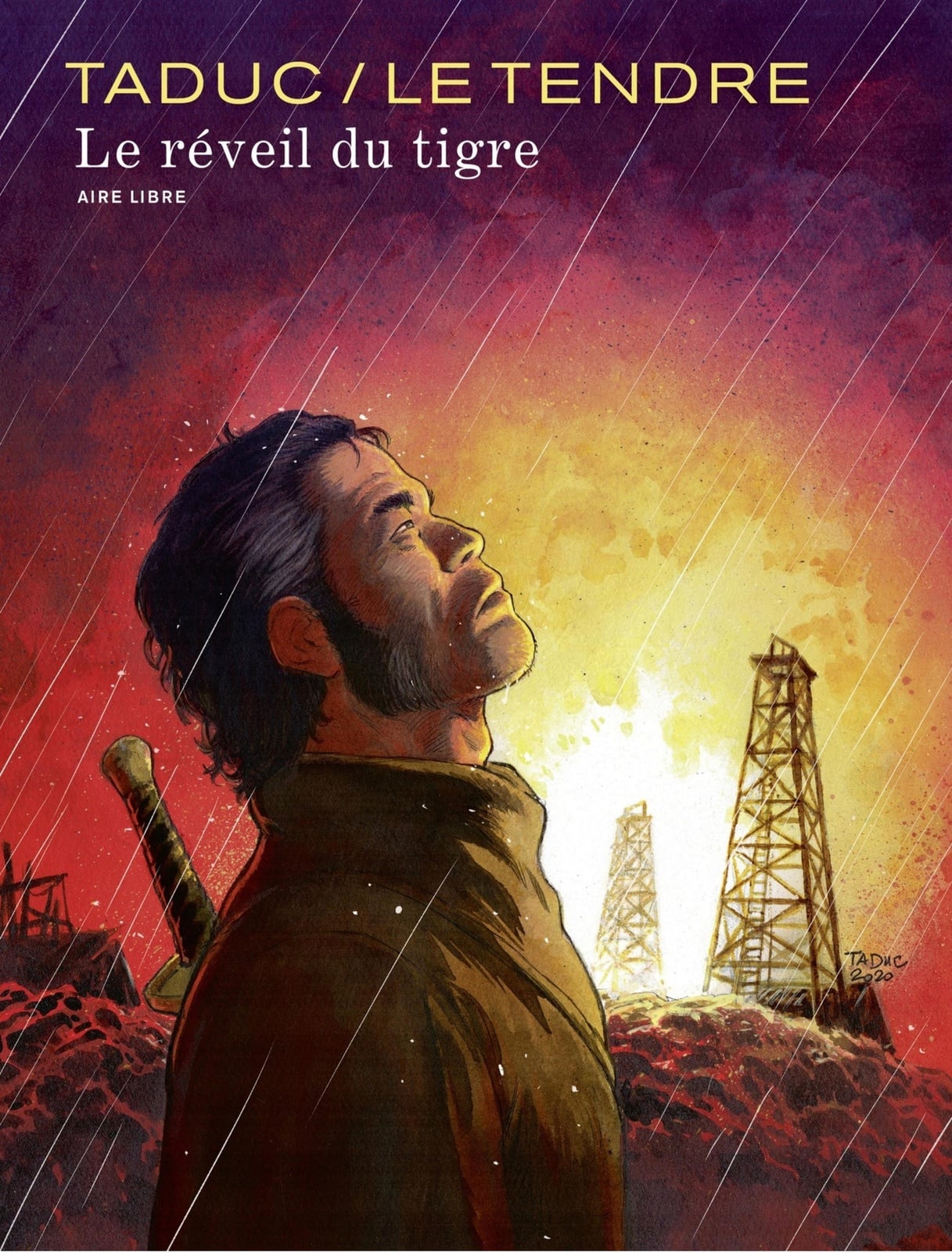 Le réveil du tigre - Cover