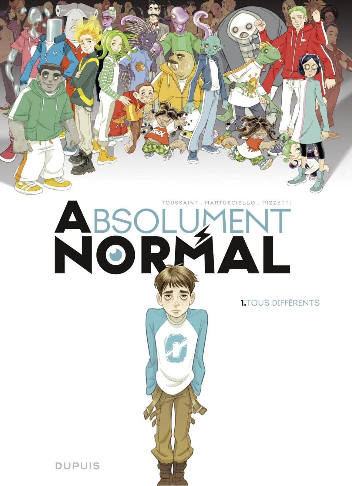 Absolument Normal - tome 1 - Tous différents - Cover
