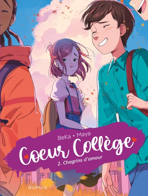 Coeur Collège - Tome 2 - Chagrins d'amour - Cover