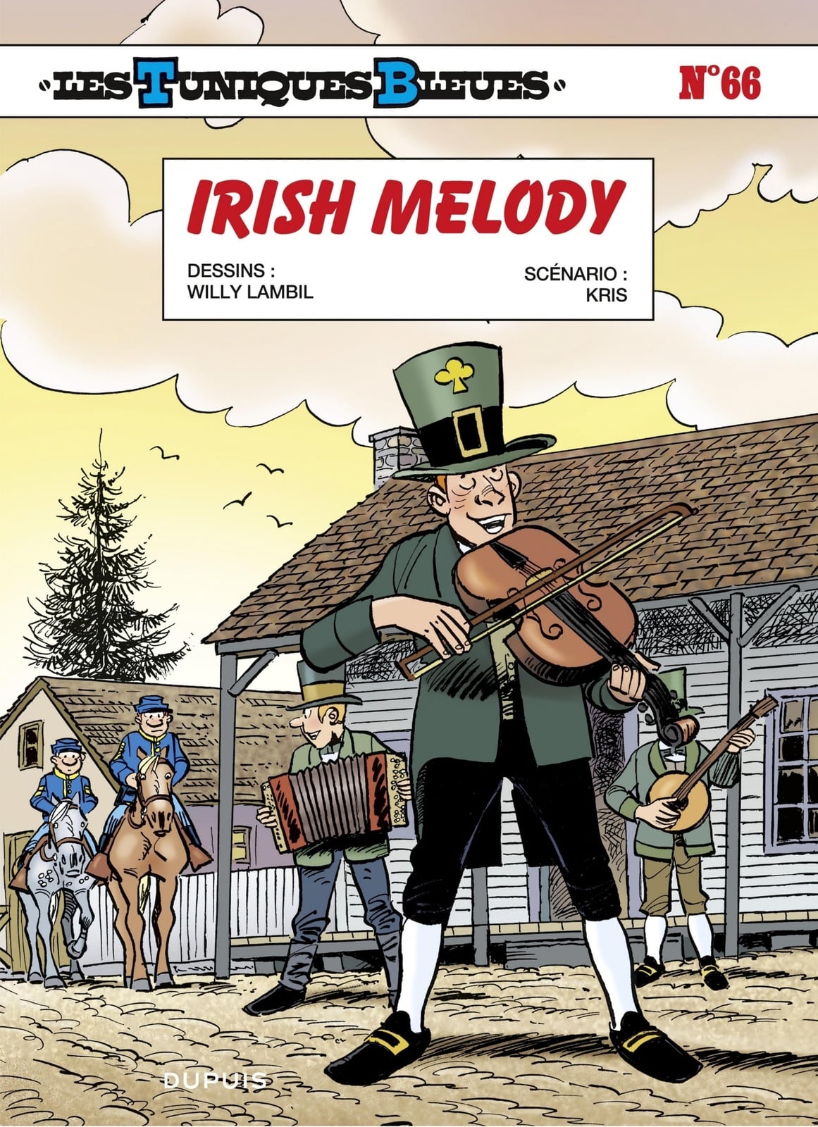 Les Tuniques Bleues - Tome 66 - Irish Melody - Cover