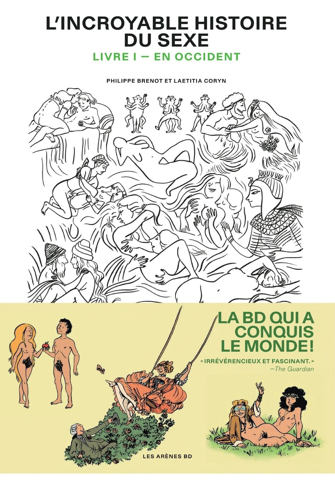 L'Incroyable Histoire du sexe - Livre 1 - En Occident (NED 2020) - Cover