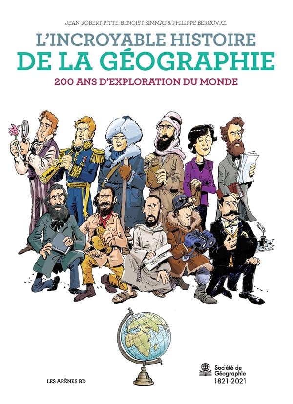 L'Incroyable histoire de la géographie - Cover