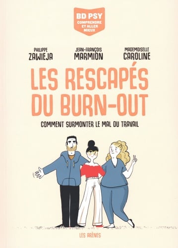 Les rescapés du burn-out - Cover