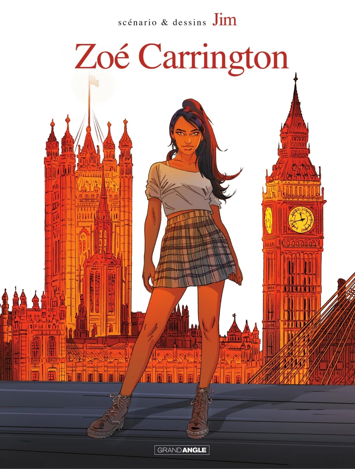 Zoé Carrington ou La fille de Londres - Cover