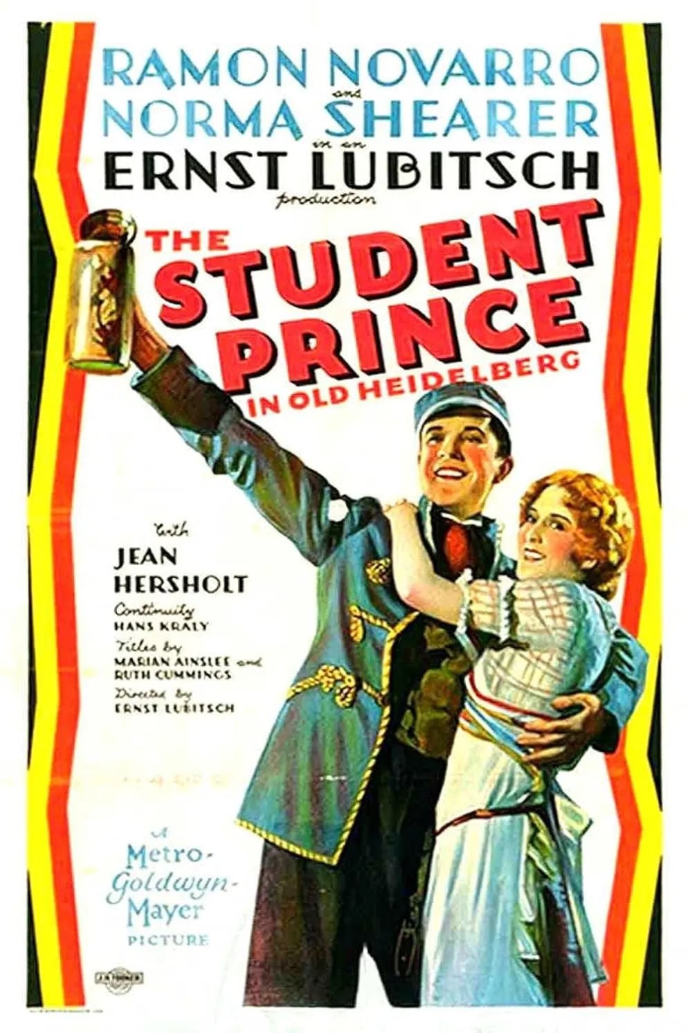 The Student Prince in Old Heidelberg - Cover