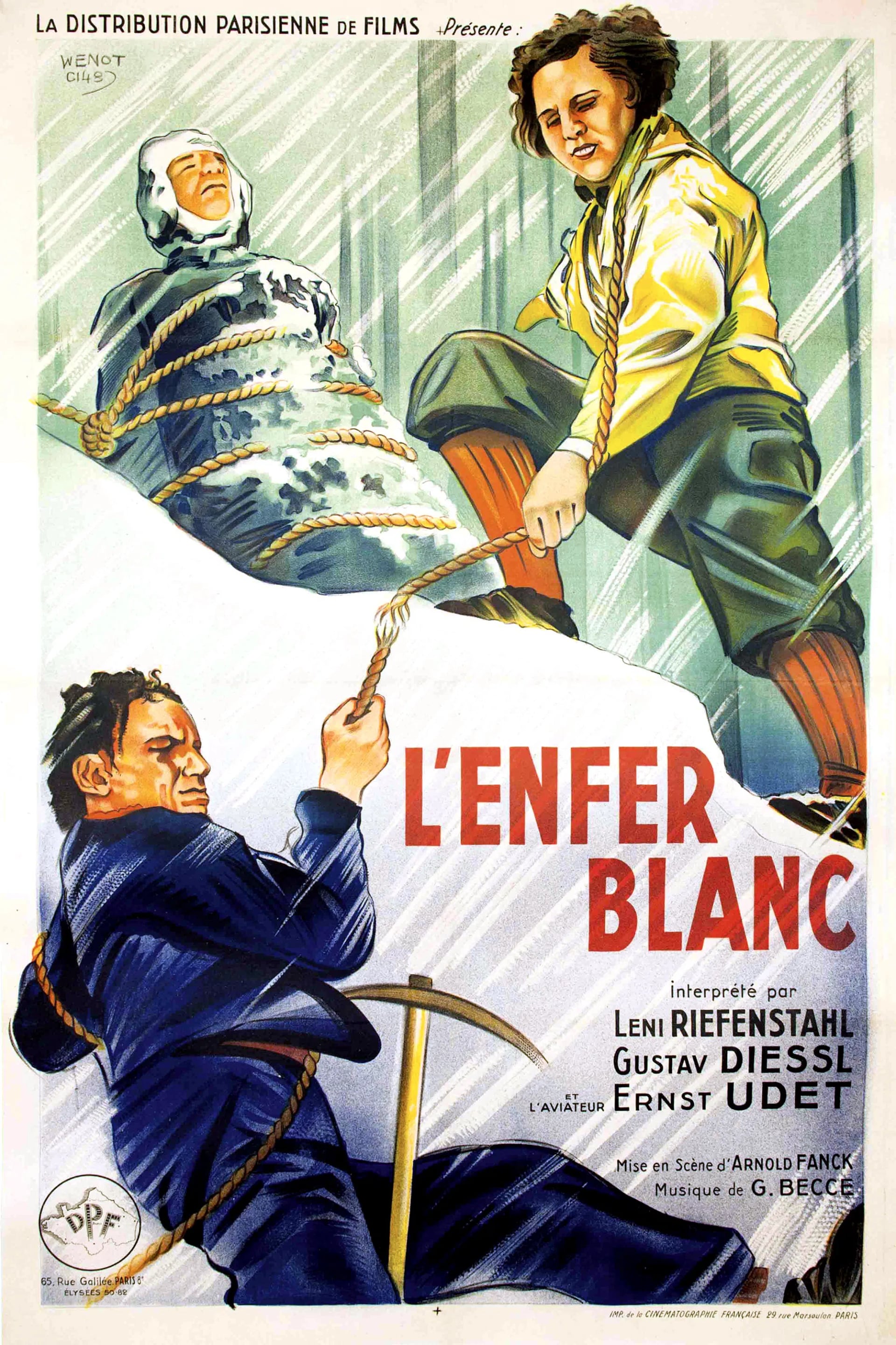 L'Enfer blanc du Piz Palü - Cover