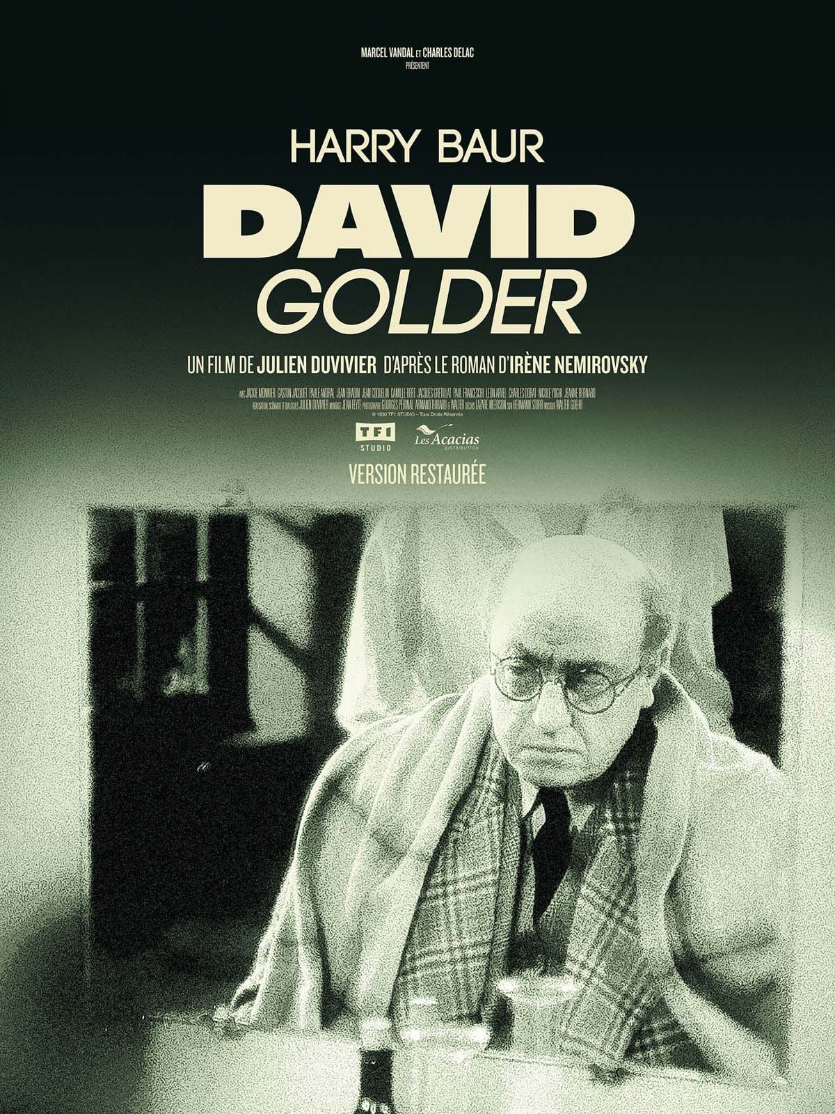 David Golder - Cover