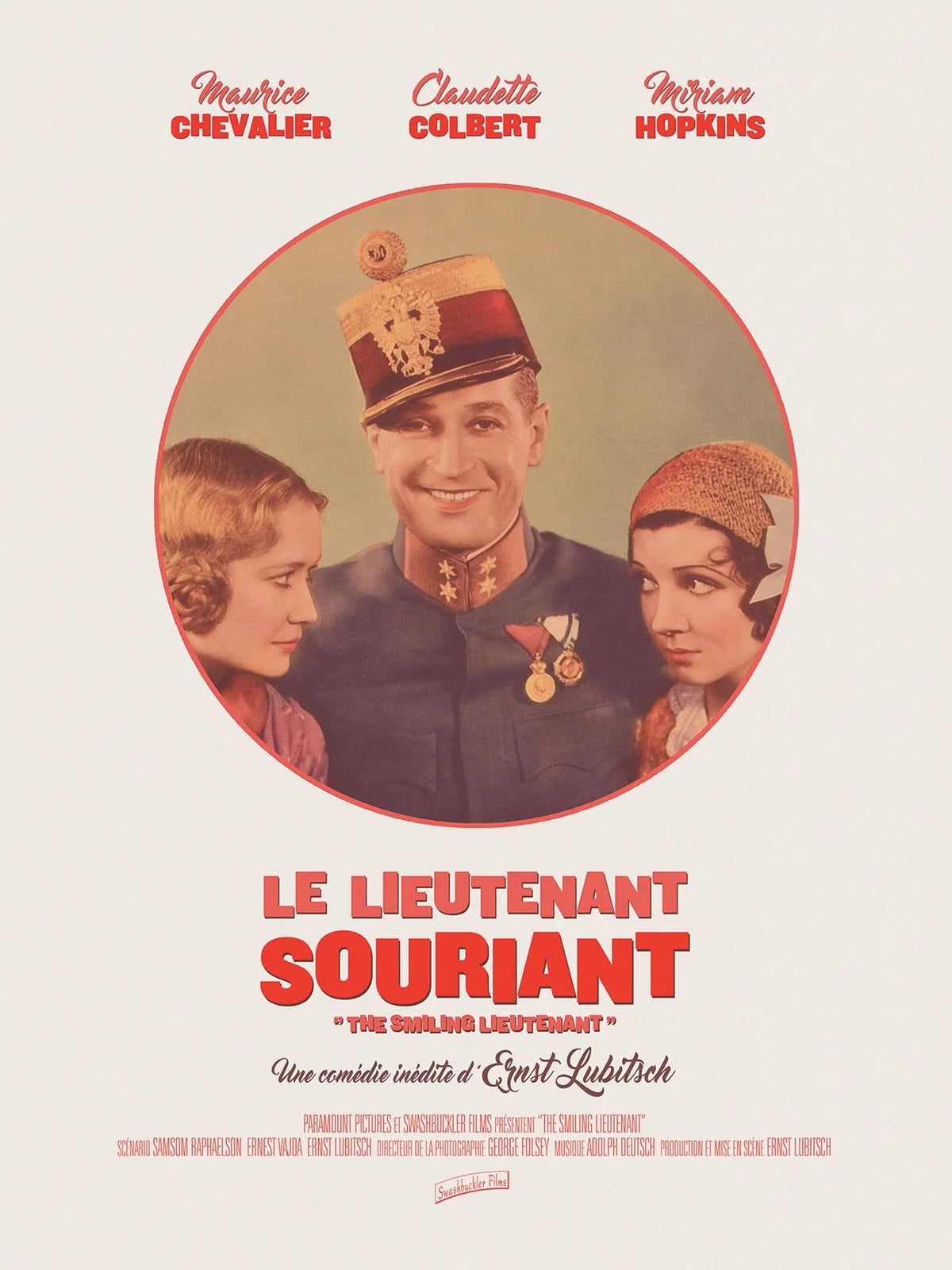 Le Lieutenant souriant - Cover