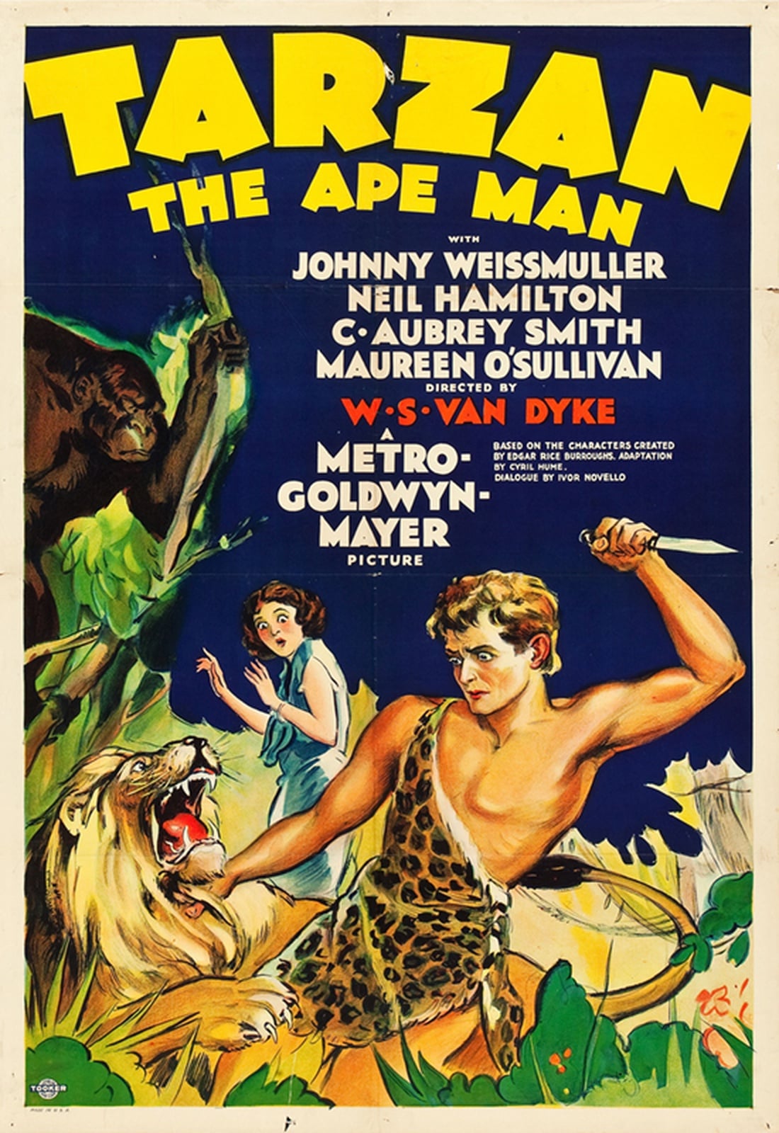 Tarzan the Ape Man - Cover