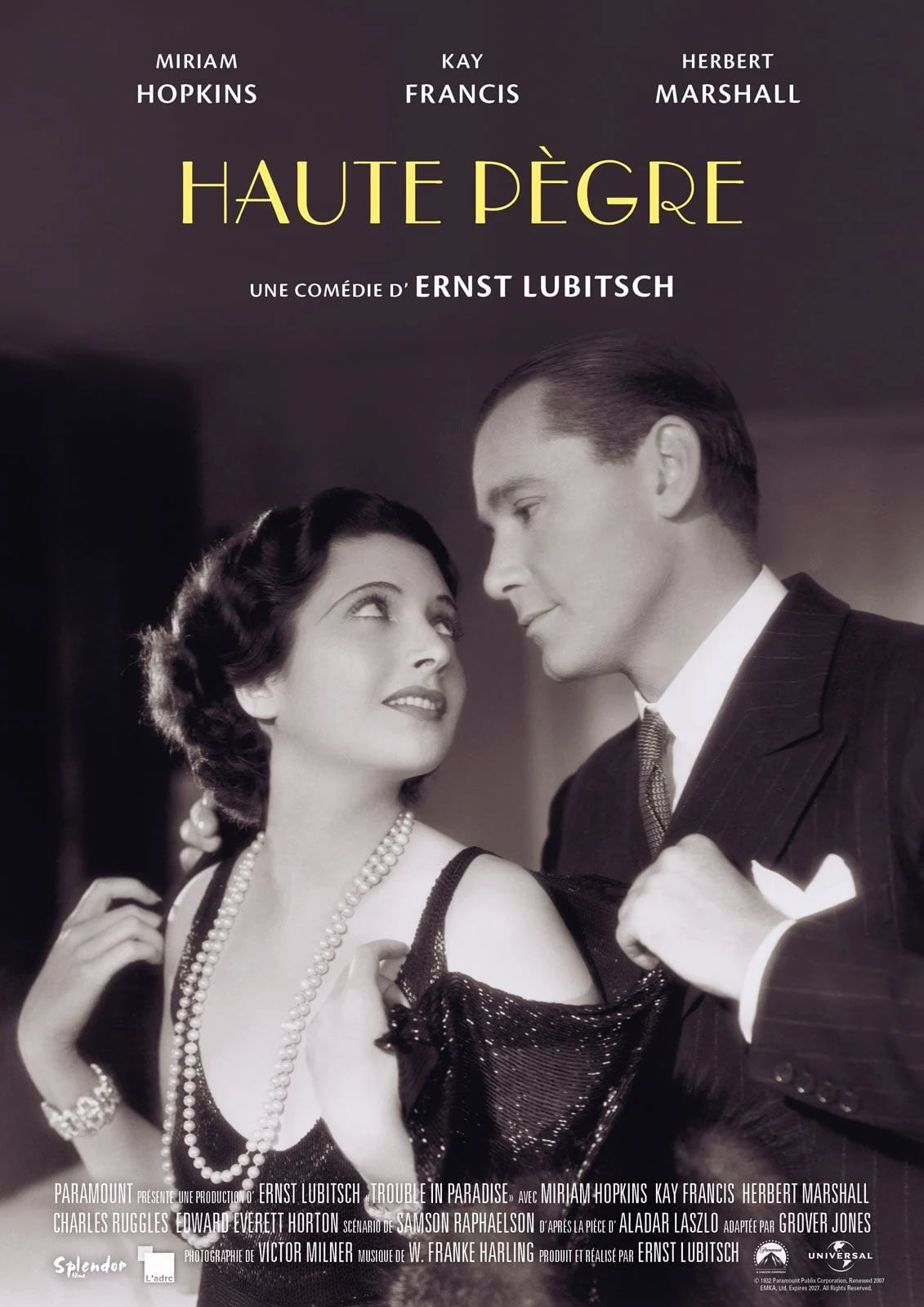 Haute pègre - Cover