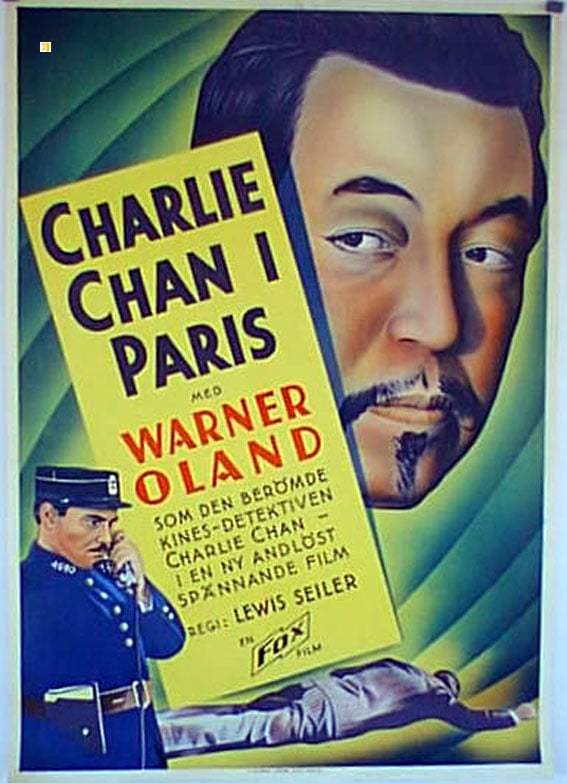 Charlie Chan in Paris - Cover