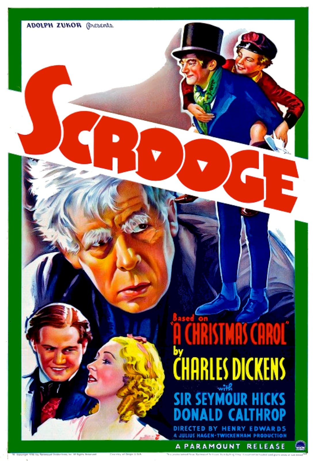 Scrooge - Cover