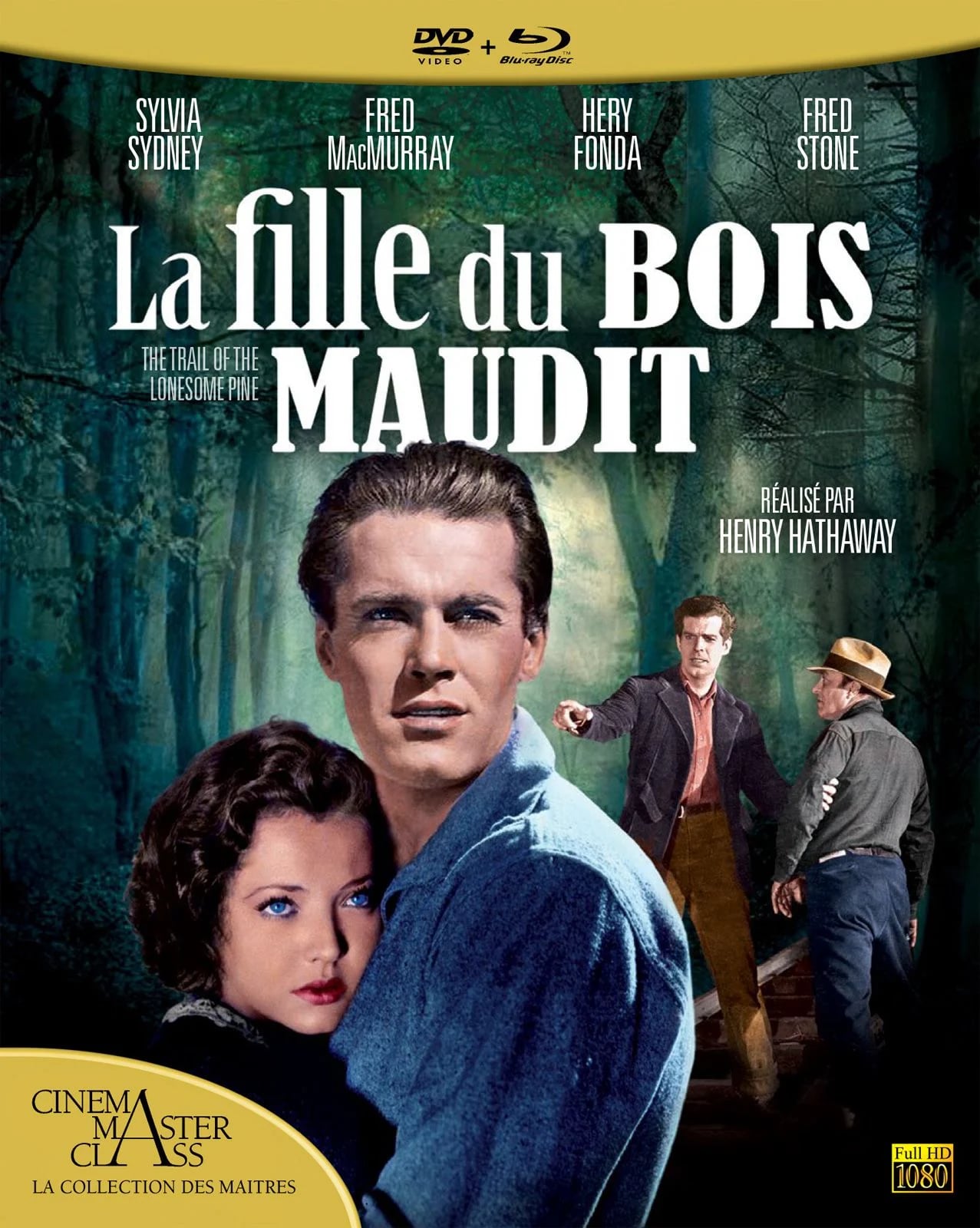 La Fille du bois maudit - Cover