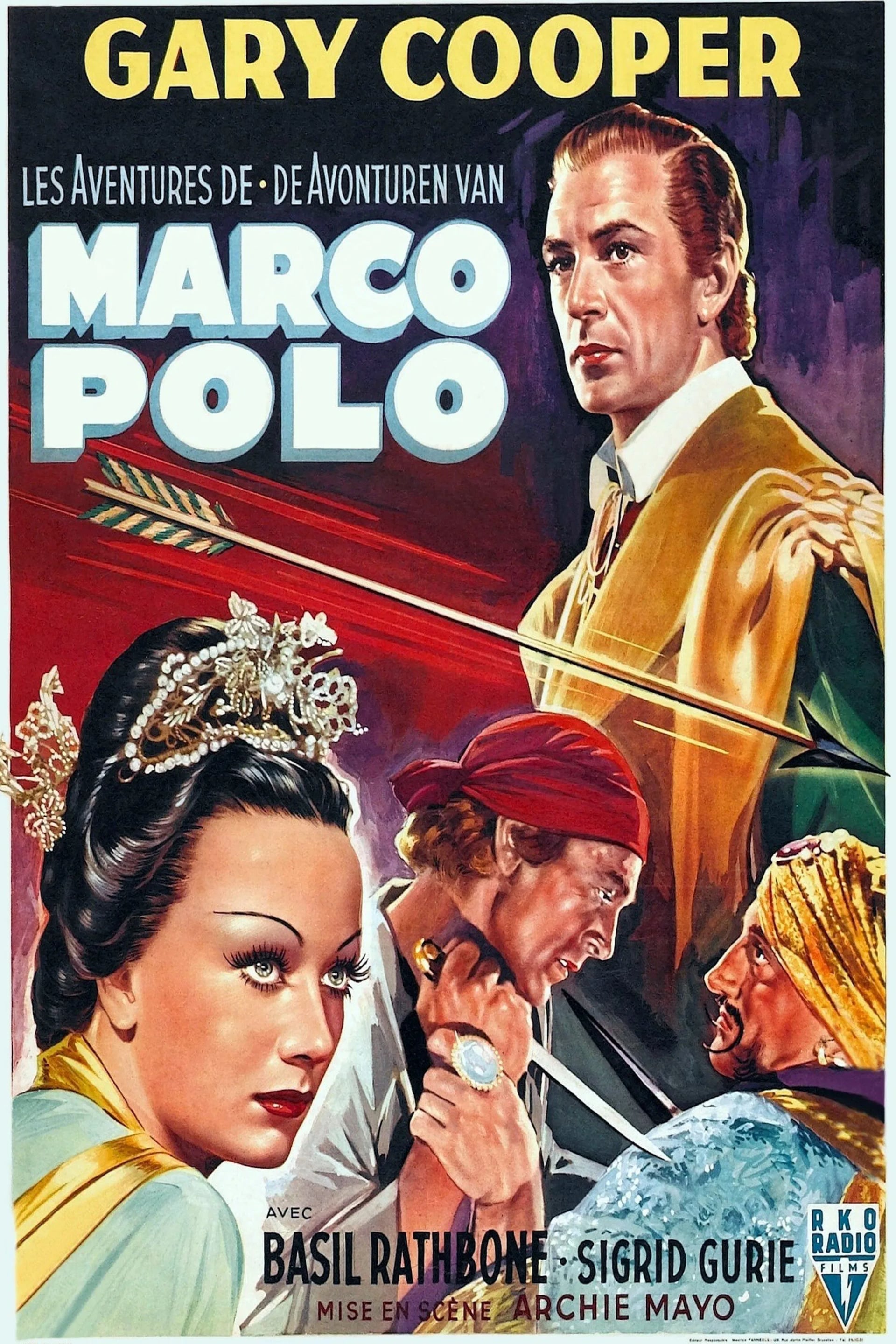 Les Aventures de Marco Polo - Cover