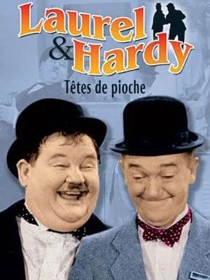 Laurel et Hardy - Têtes de pioche - Cover