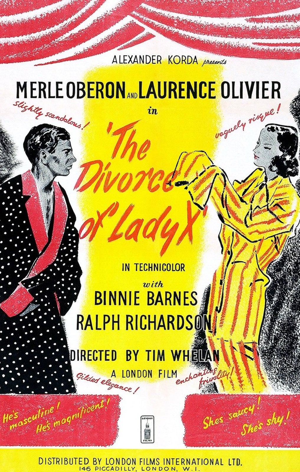 The Divorce of Lady X - Cover