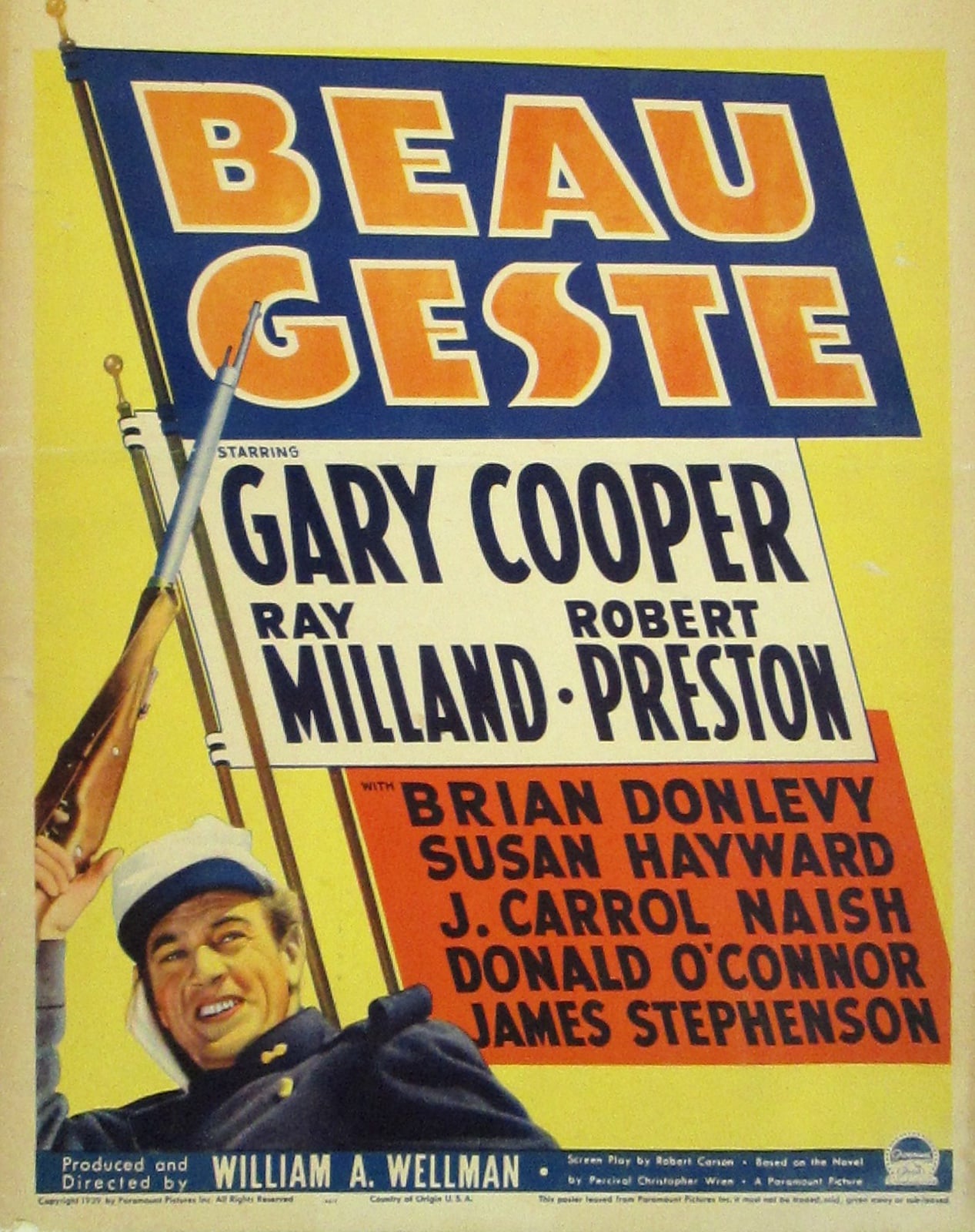 Beau Geste - Cover