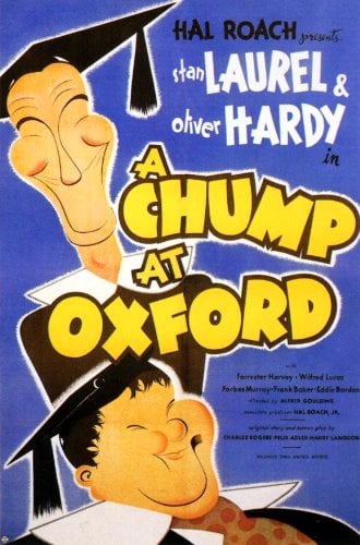 A Chump at Oxford - Cover