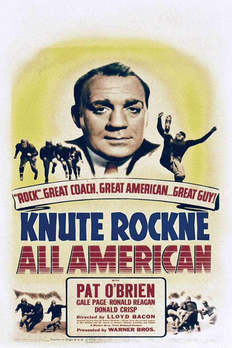 Knute Rockne All American - Cover