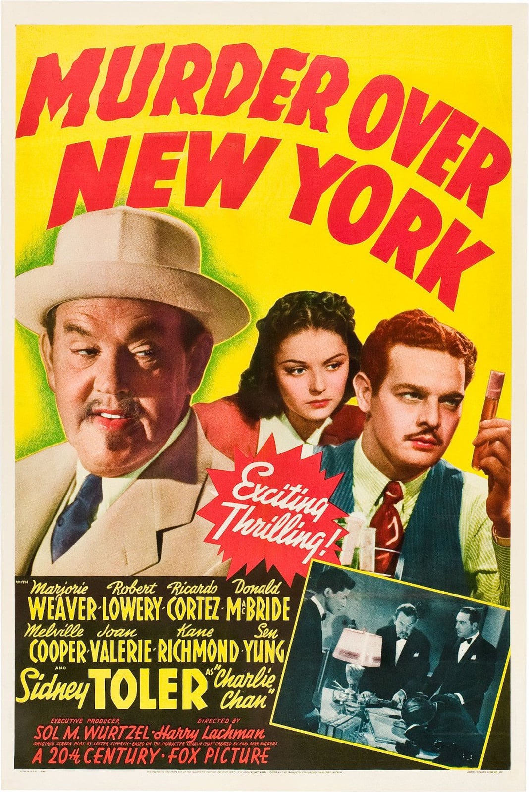 Murder Over New York - Cover