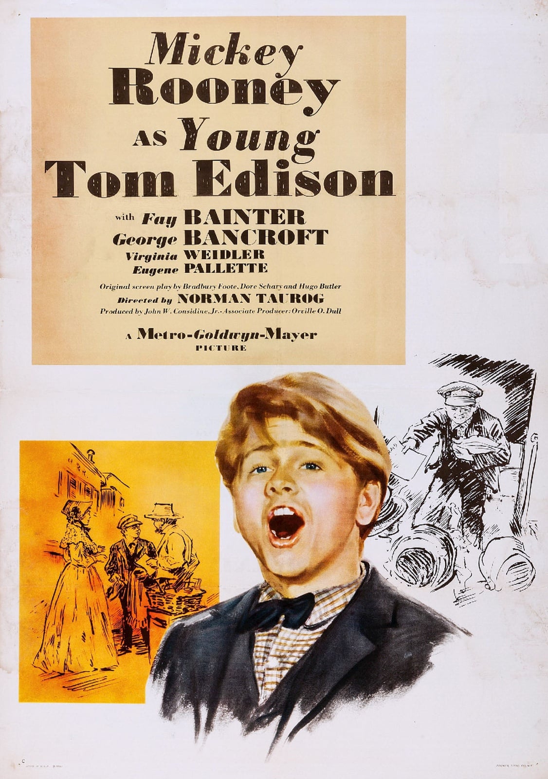 Young Tom Edison - Cover