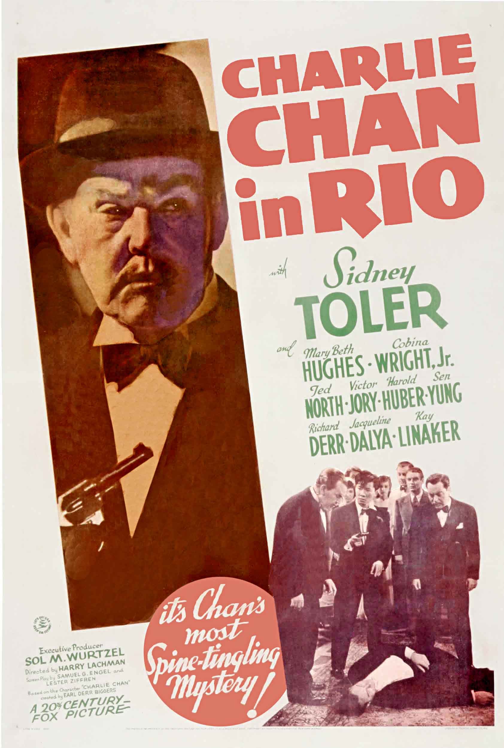 Charlie Chan in Rio - Cover