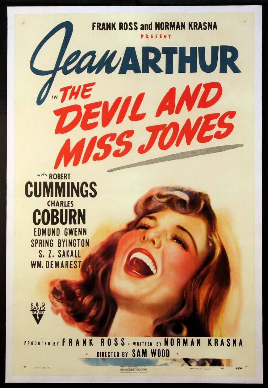 The Devil and Miss Jones - Cover