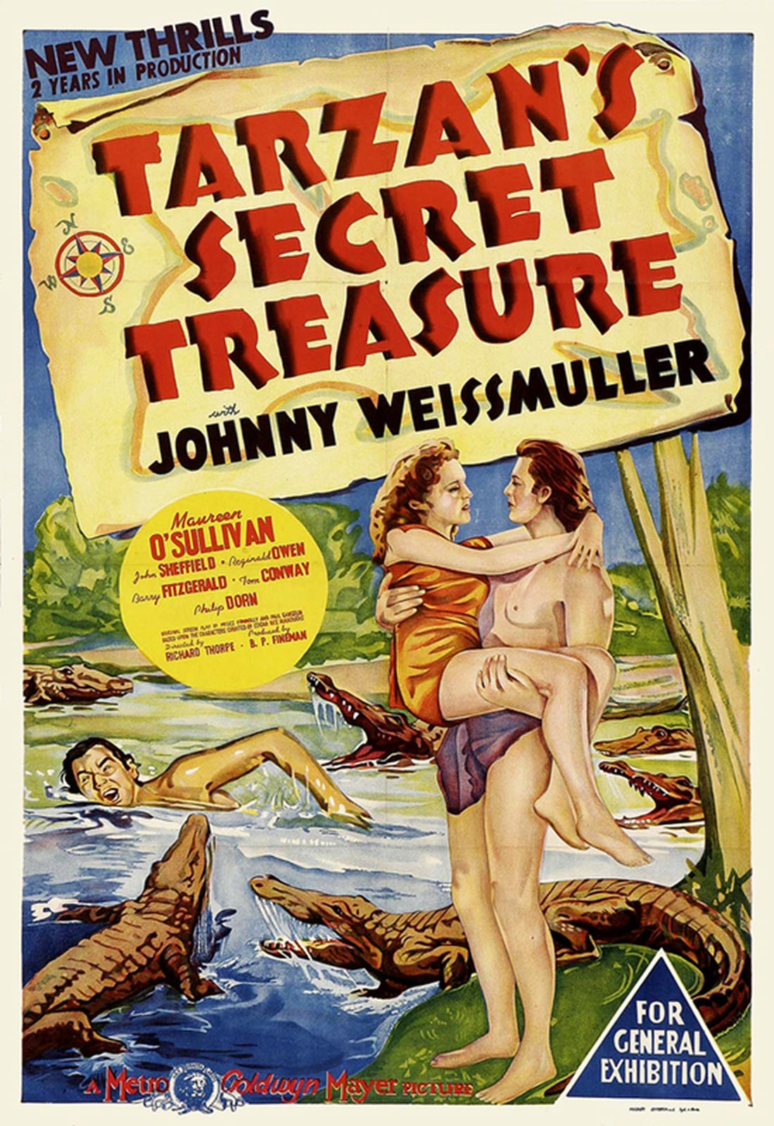 Tarzan's Secret Treasure - Cover