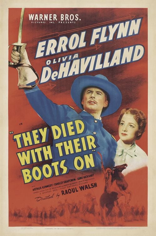 They Died with Their Boots On - Cover