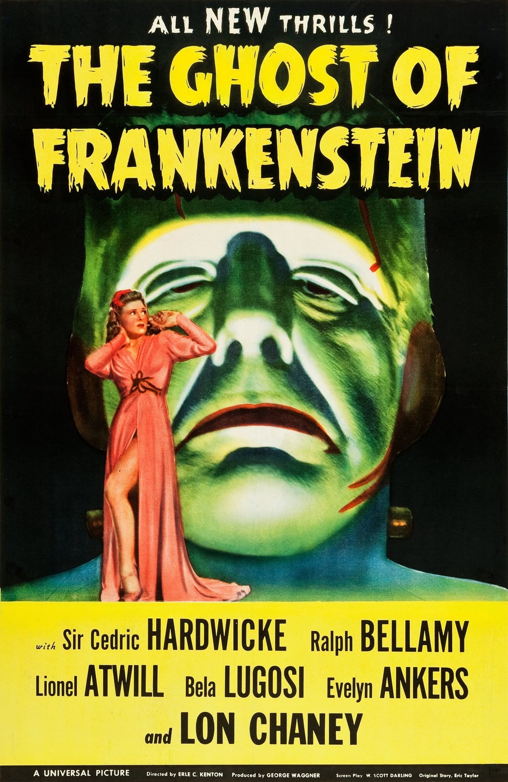 The Ghost of Frankenstein - Cover