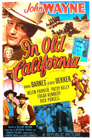 In Old California - Cover