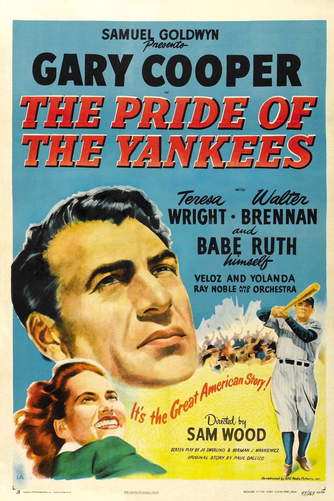 The Pride of the Yankees - Cover
