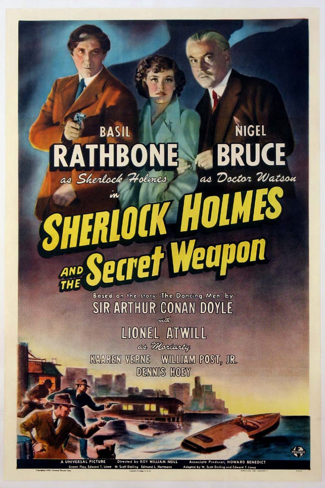 Sherlock Holmes and the Secret Weapon - Cover