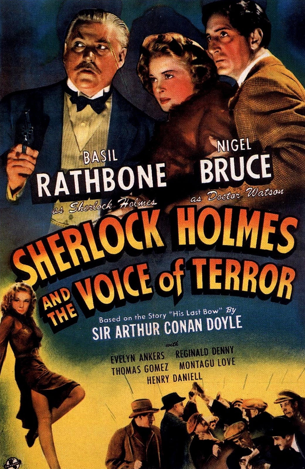 Sherlock Holmes and the Voice of Terror - Cover