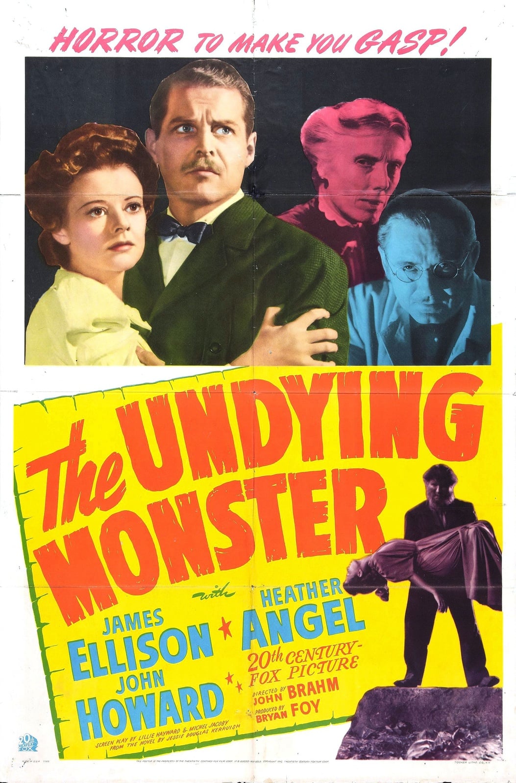 The Undying Monster - Cover