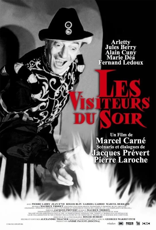 Les Visiteurs du soir - Cover