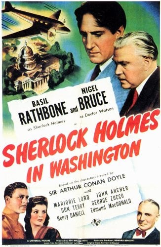 Sherlock Holmes in Washington - Cover