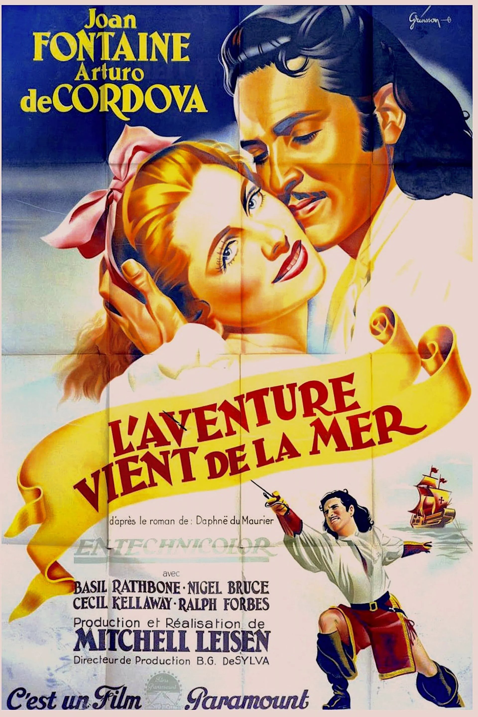L'Aventure vient de la mer - Cover